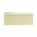 Swe-Tech 3C 1.75 inch Surface Mount Cable Raceway, Ivory, Joint Cover FWT31R3-002IV